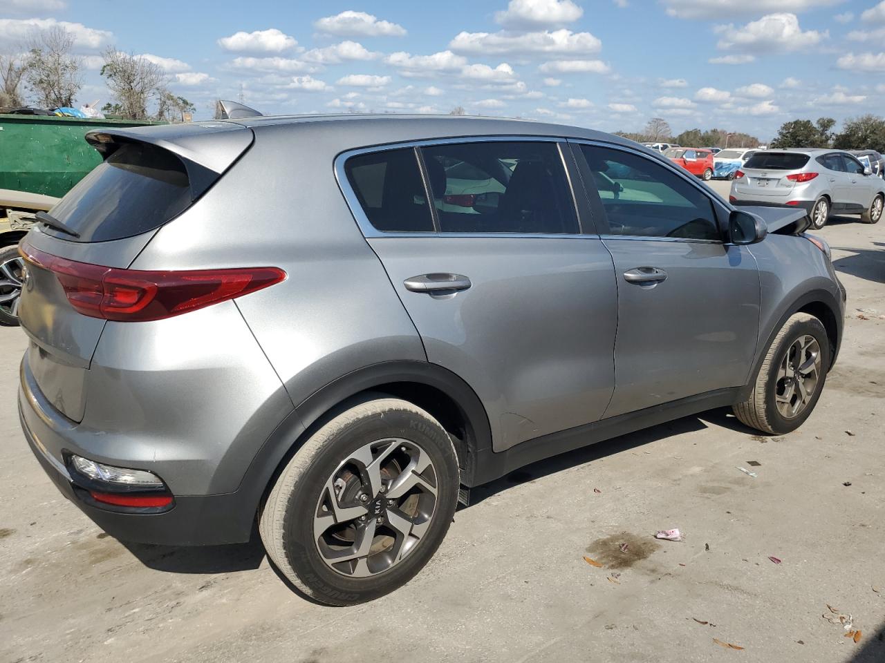 2021 KIA Sportage VIN KNDPM3AC3M7940061 Copart auction photo, front end damage thumbnail 3