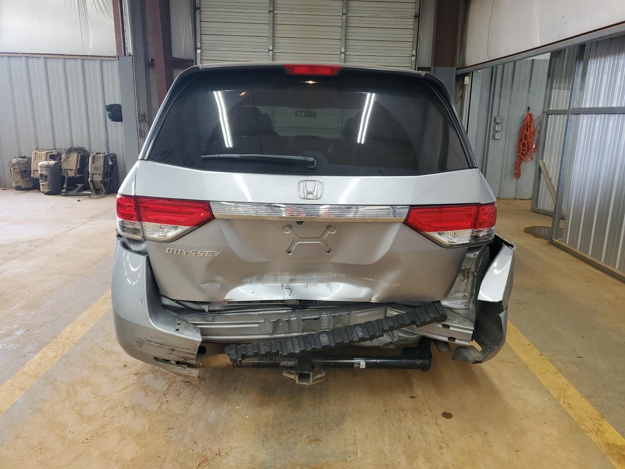 2016 Honda Odyssey VIN 5FNRL5H47GB089208 Copart auction photo, rear end damage thumbnail 6