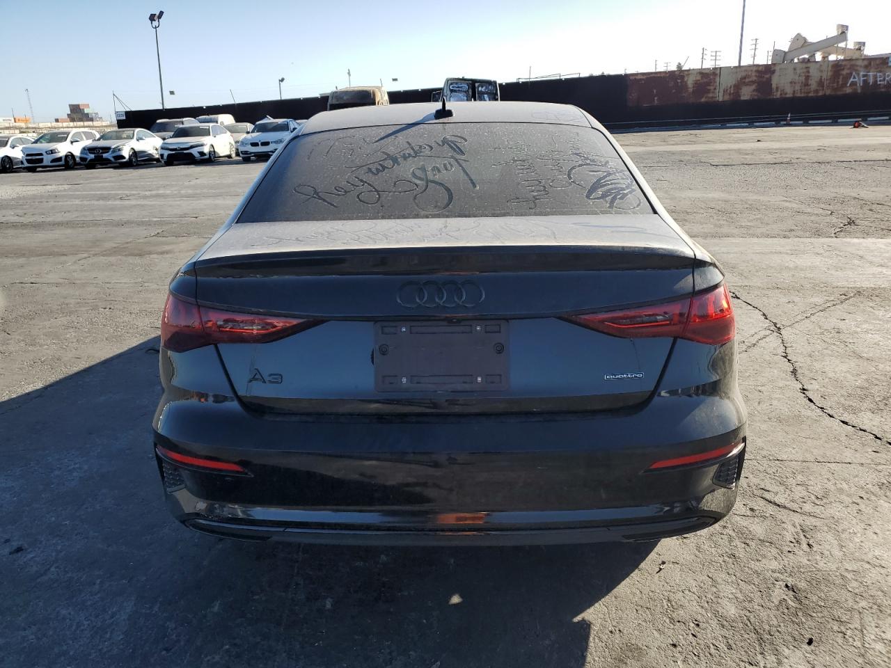 2022 Audi A3 VIN WAUGUDGY3NA063436 Copart auction photo, all over damage thumbnail 6