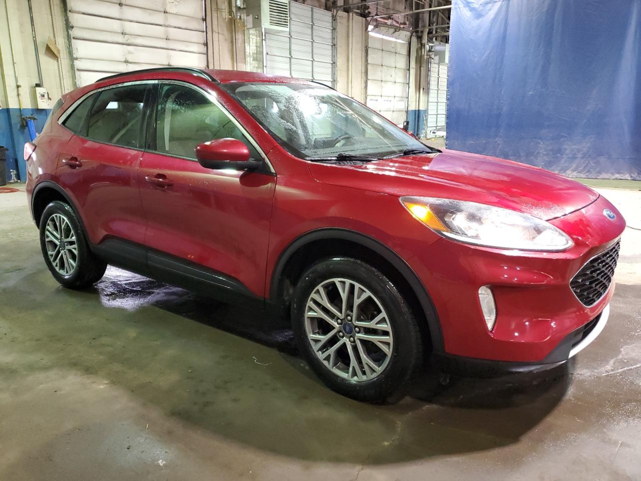 2021 Ford Escape VIN 1FMCU9H63MUA57205 Copart auction photo, mechanical / minor dent/scratches damage thumbnail 4
