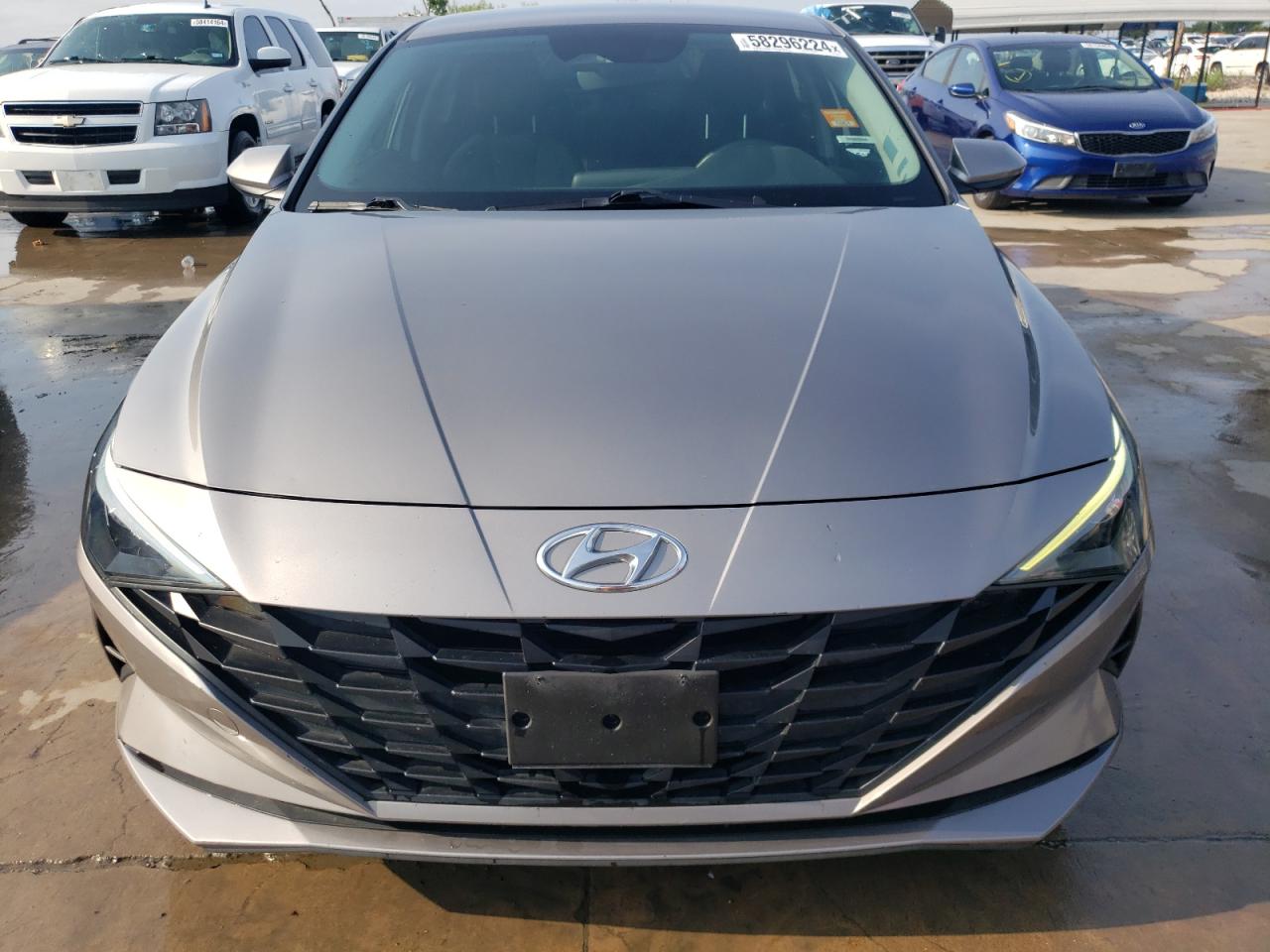 2021 Hyundai Elantra VIN KMHLM4AJXMU006298 Copart auction photo, rear end damage thumbnail 5