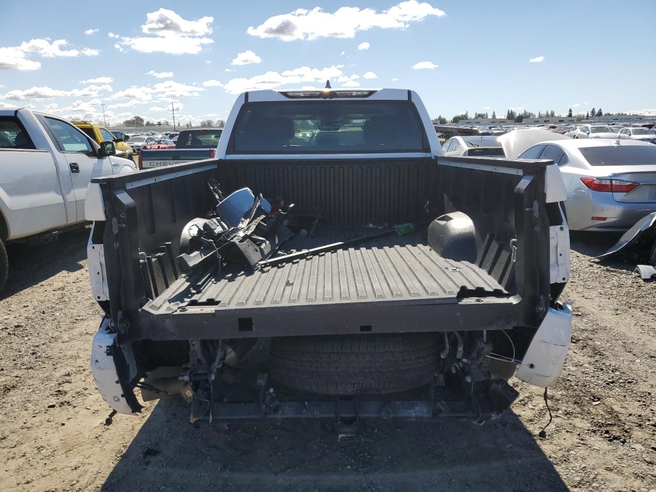 2022 Toyota Tundra VIN 5TFJA5BC1NX002361 Copart auction photo, rear end damage thumbnail 6