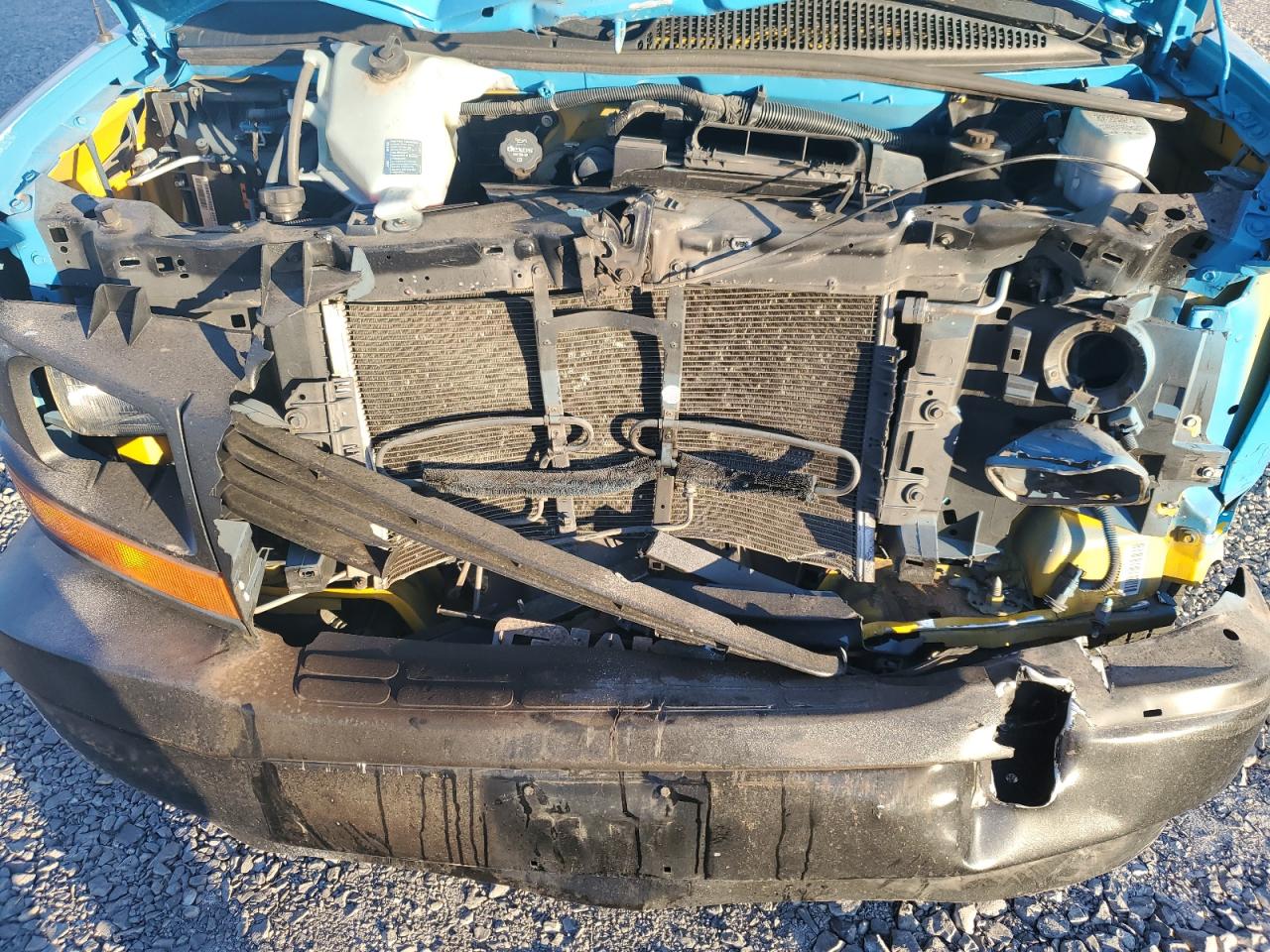 2017 GMC Savana VIN 1GD07RFF1H1902623 Copart auction photo, front end damage thumbnail 12