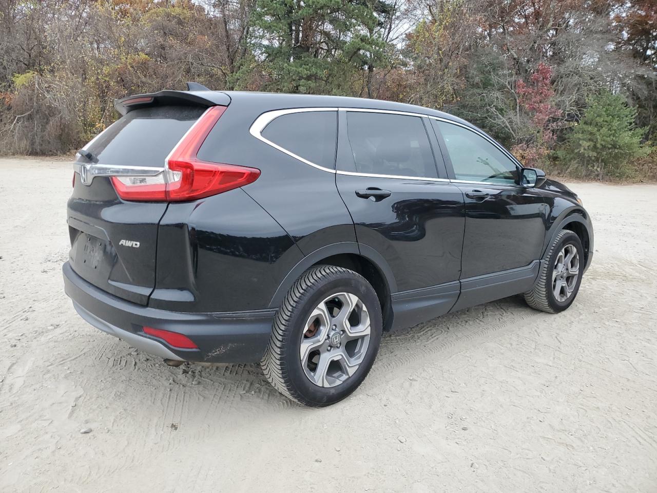 2019 Honda CR-V VIN 2HKRW2H8XKH629170 Copart auction photo, side damage thumbnail 3
