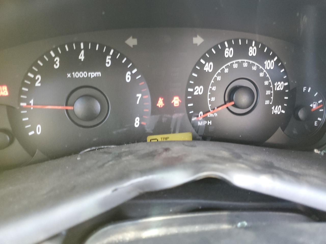 2004 Hyundai Elantra VIN KMHDN46D24U752362 Copart auction photo, all over damage thumbnail 9