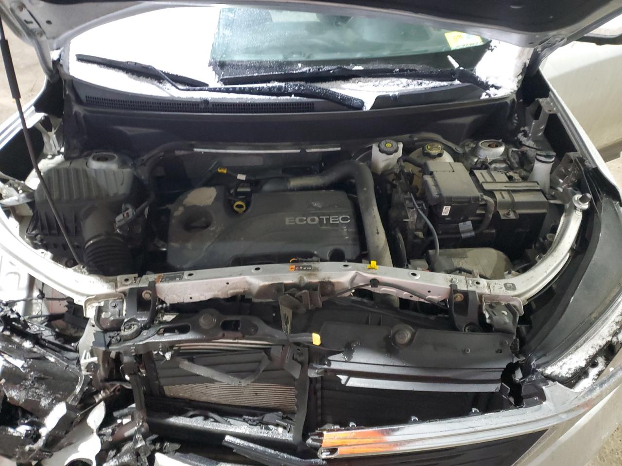 2022 Chevrolet Equinox VIN 3GNAXUEV6NL140180 Copart auction photo, front end / minor dent/scratches damage thumbnail 12