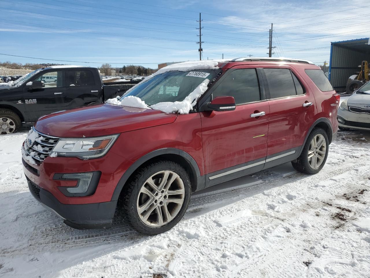 2016 Ford Explorer VIN 1FM5K7F83GGB71635