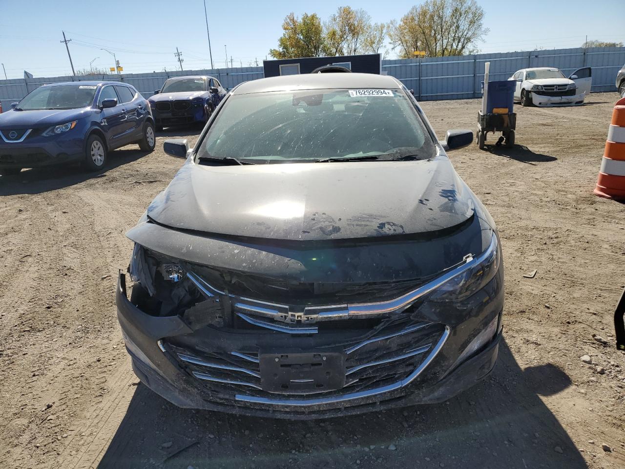 2020 Chevrolet Malibu VIN 1G1ZD5ST1LF055731 Copart auction photo, front end damage thumbnail 5