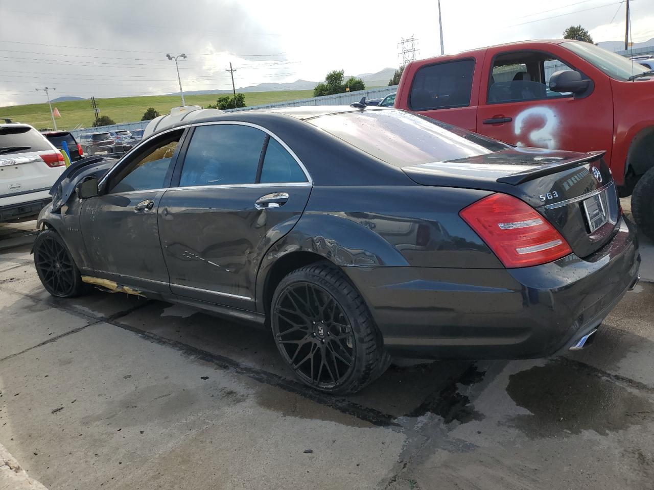 2012 Mercedes-Benz S-klasse VIN WDDNG7EB1CA449955 Copart auction photo, burn damage thumbnail 2