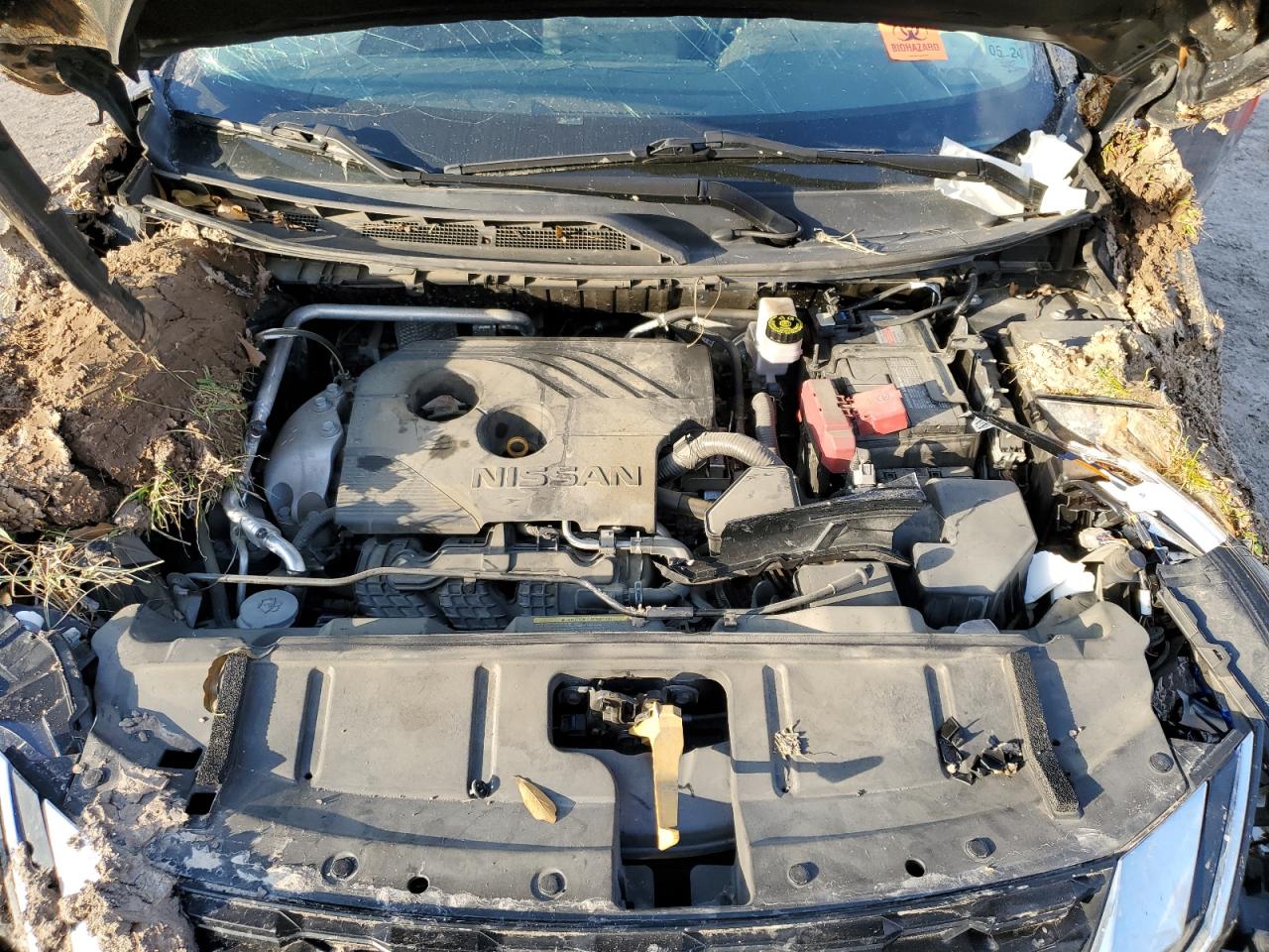 2021 Nissan Rogue VIN 5N1AT3CA2MC680713 Copart auction photo, all over damage thumbnail 12