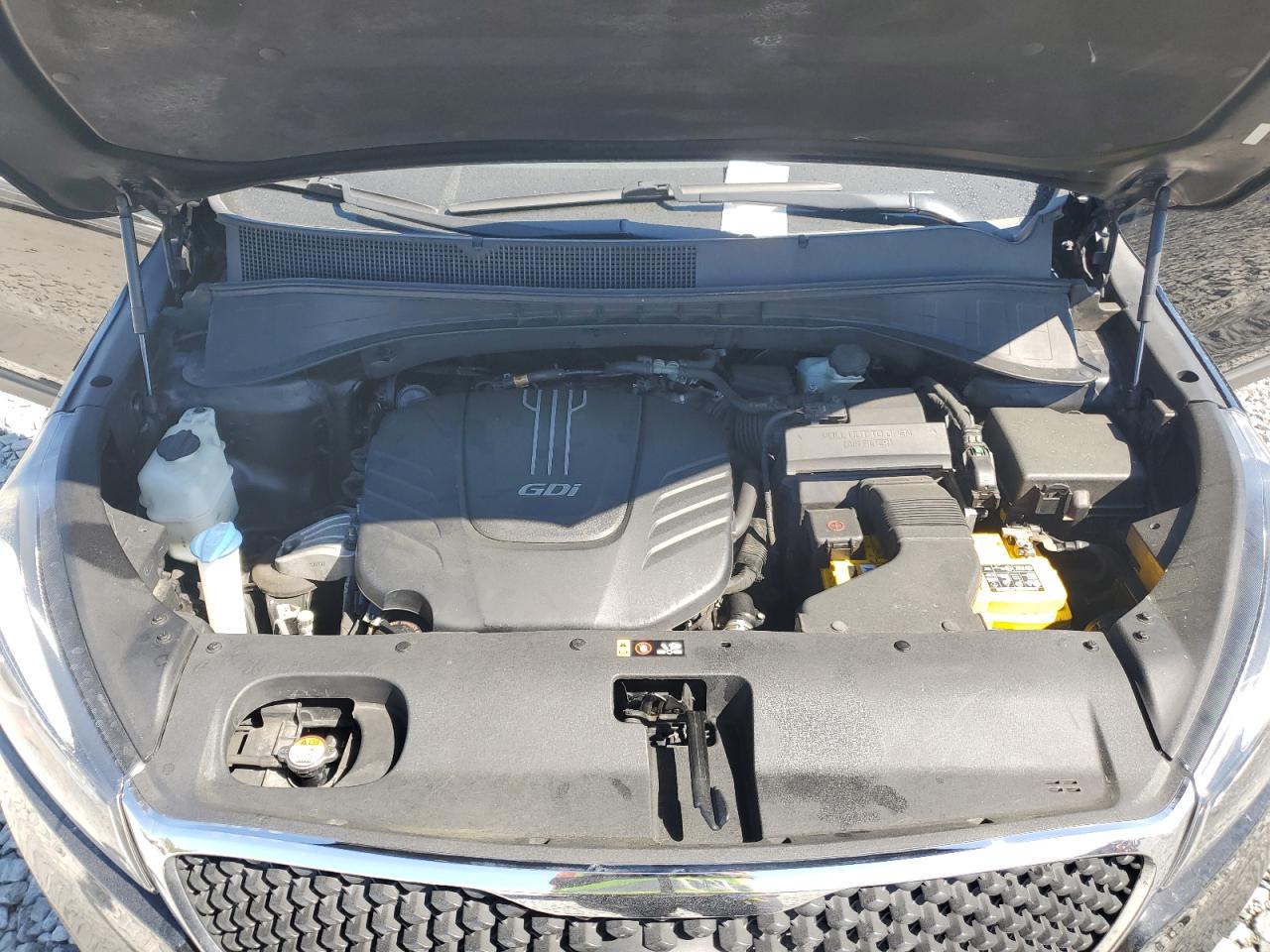 2018 KIA Sorento VIN 5XYPG4A56JG373485 Copart auction photo, rear end / side damage thumbnail 12