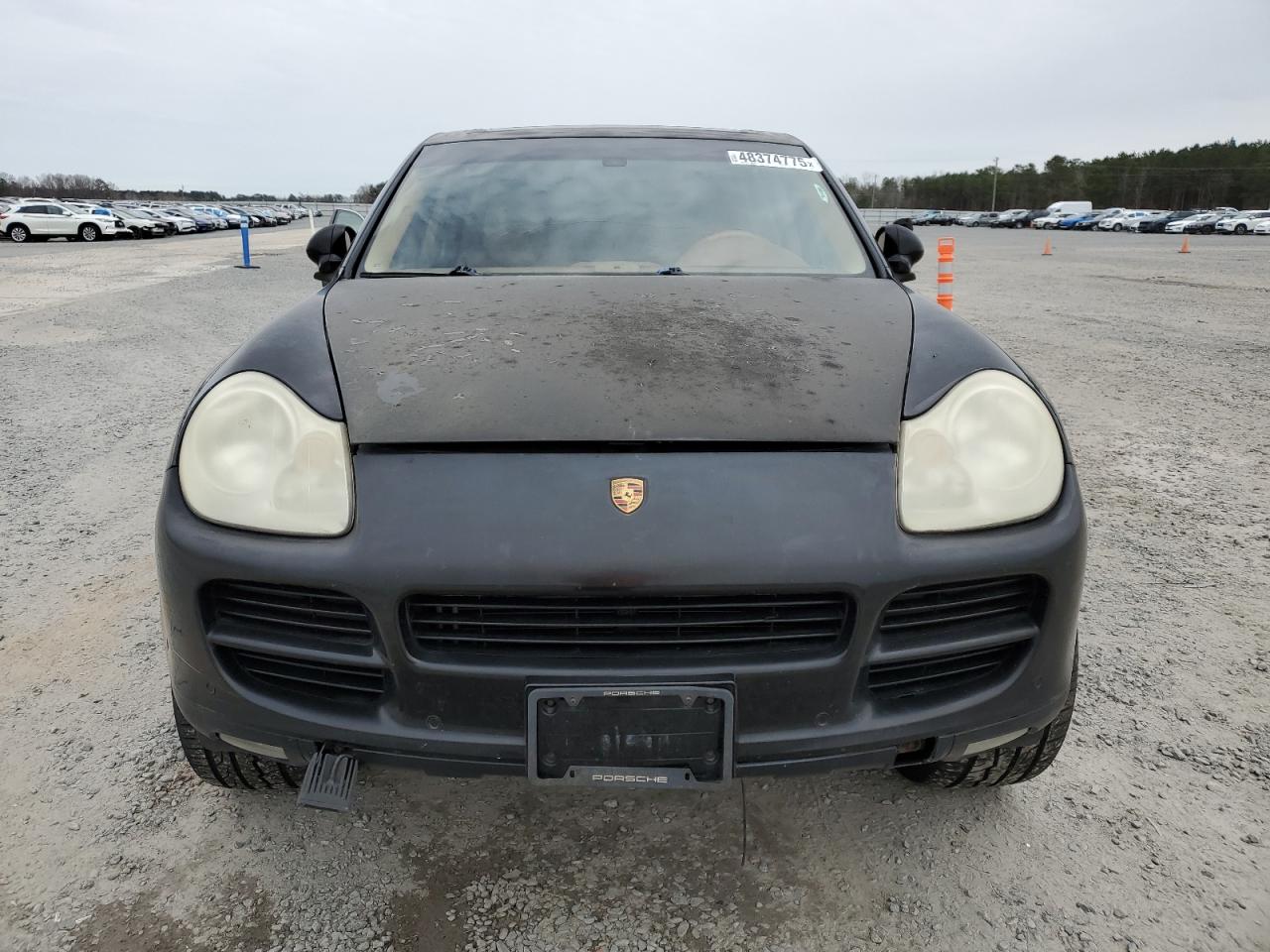 2005 Porsche Cayenne VIN WP1AB29P05LA66028 Copart auction photo, side damage thumbnail 5