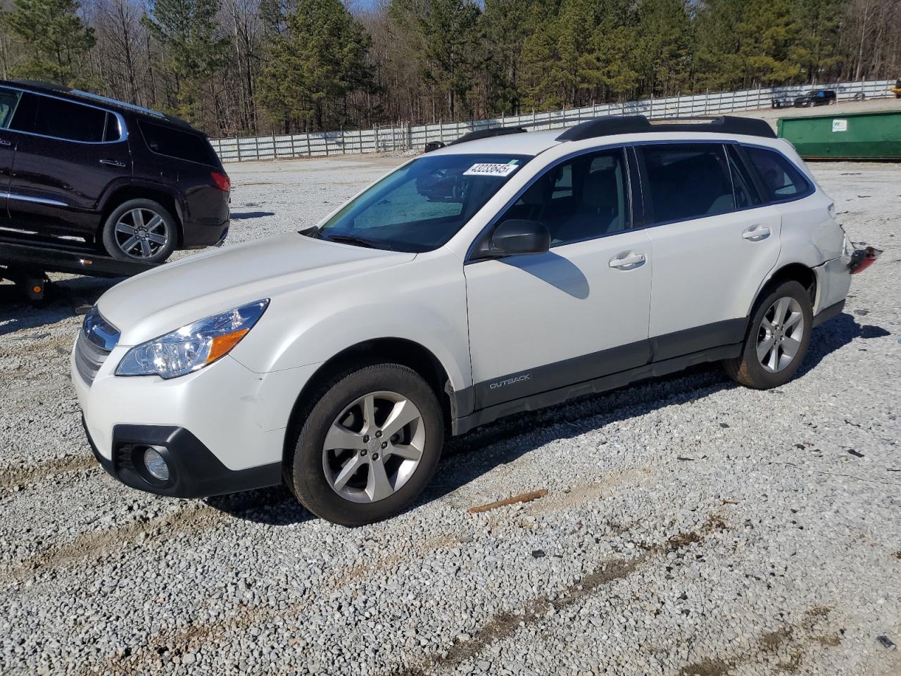 2014 Subaru Outback VIN 4S4BRCAC1E3289500