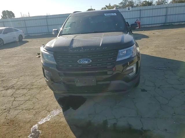 2016 Ford Explorer VIN 1FM5K8GT9GGC13525 Copart auction photo, front end / rear end damage thumbnail 11