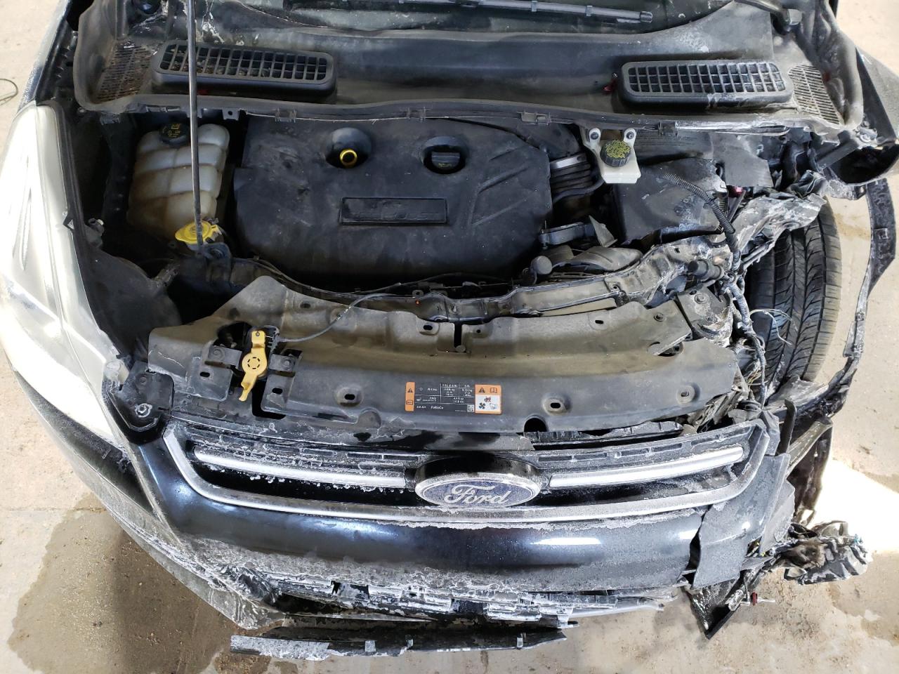 2015 Ford Escape VIN 1FMCU9J95FUA25461 Copart auction photo, front end damage thumbnail 13