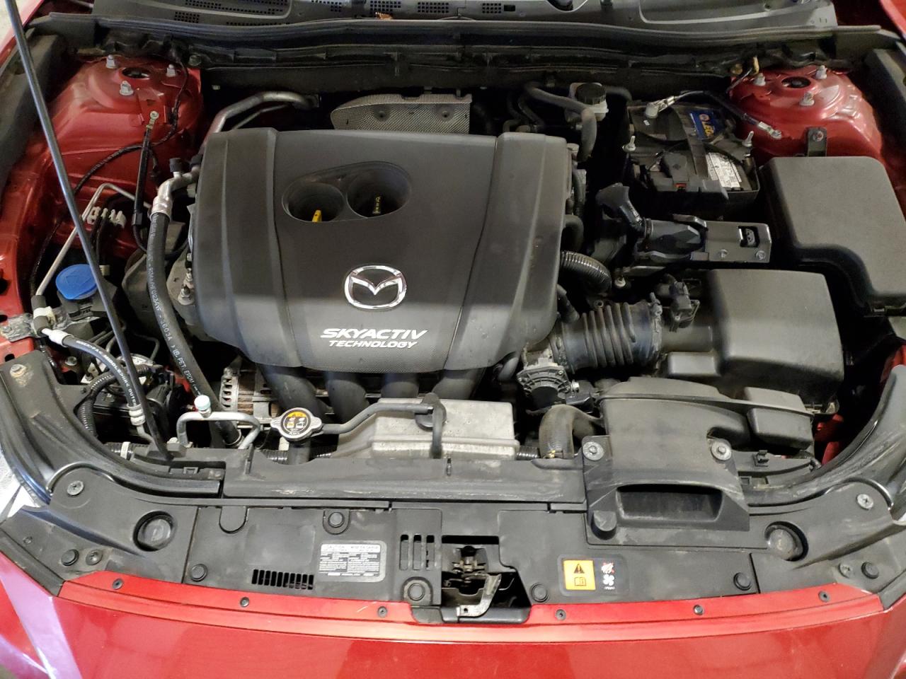 2014 Mazda 3 VIN JM1BM1M31E1196412 Copart auction photo, rear end damage thumbnail 11