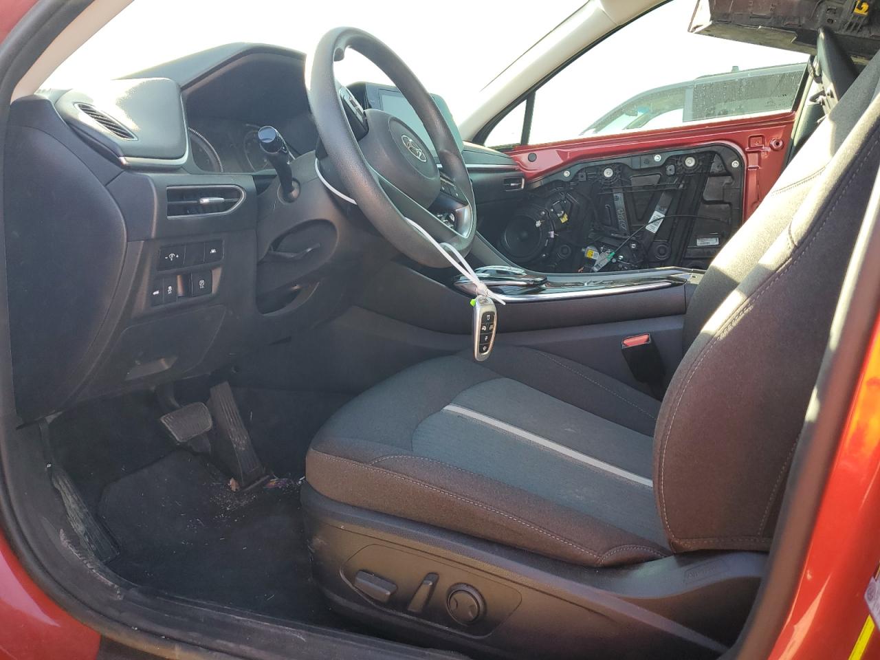 2021 Hyundai Sonata VIN 5NPEL4JA0MH090061 Copart auction photo, mechanical / all over damage thumbnail 7