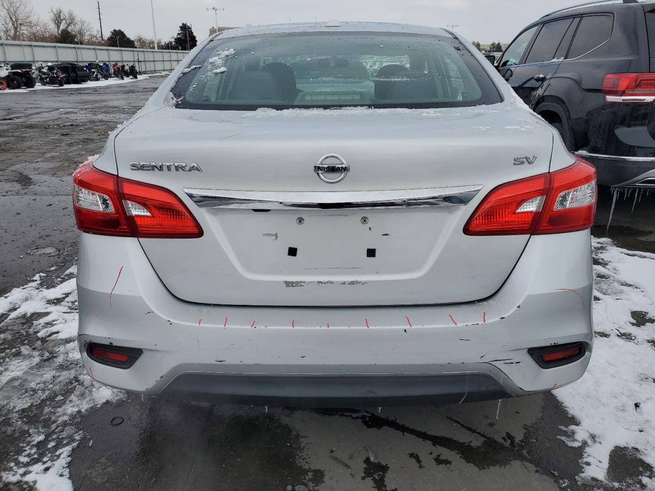 2017 Nissan Sentra VIN 3N1AB7APXHY279612 Copart auction photo, front end / rear end damage thumbnail 6