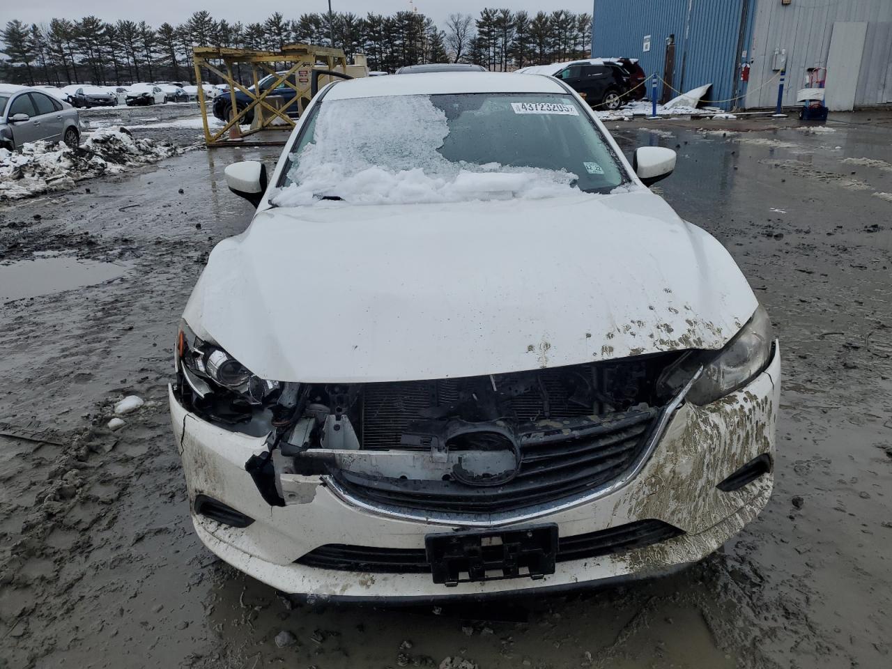 2017 Mazda 6 VIN JM1GL1V50H1126882 Copart auction photo, front end damage thumbnail 5