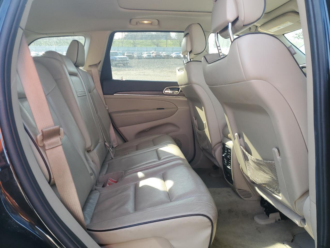 2014 Jeep Grand Cherokee VIN 1C4RJFCG8EC437489 Copart auction photo, front end / undercarriage damage thumbnail 11