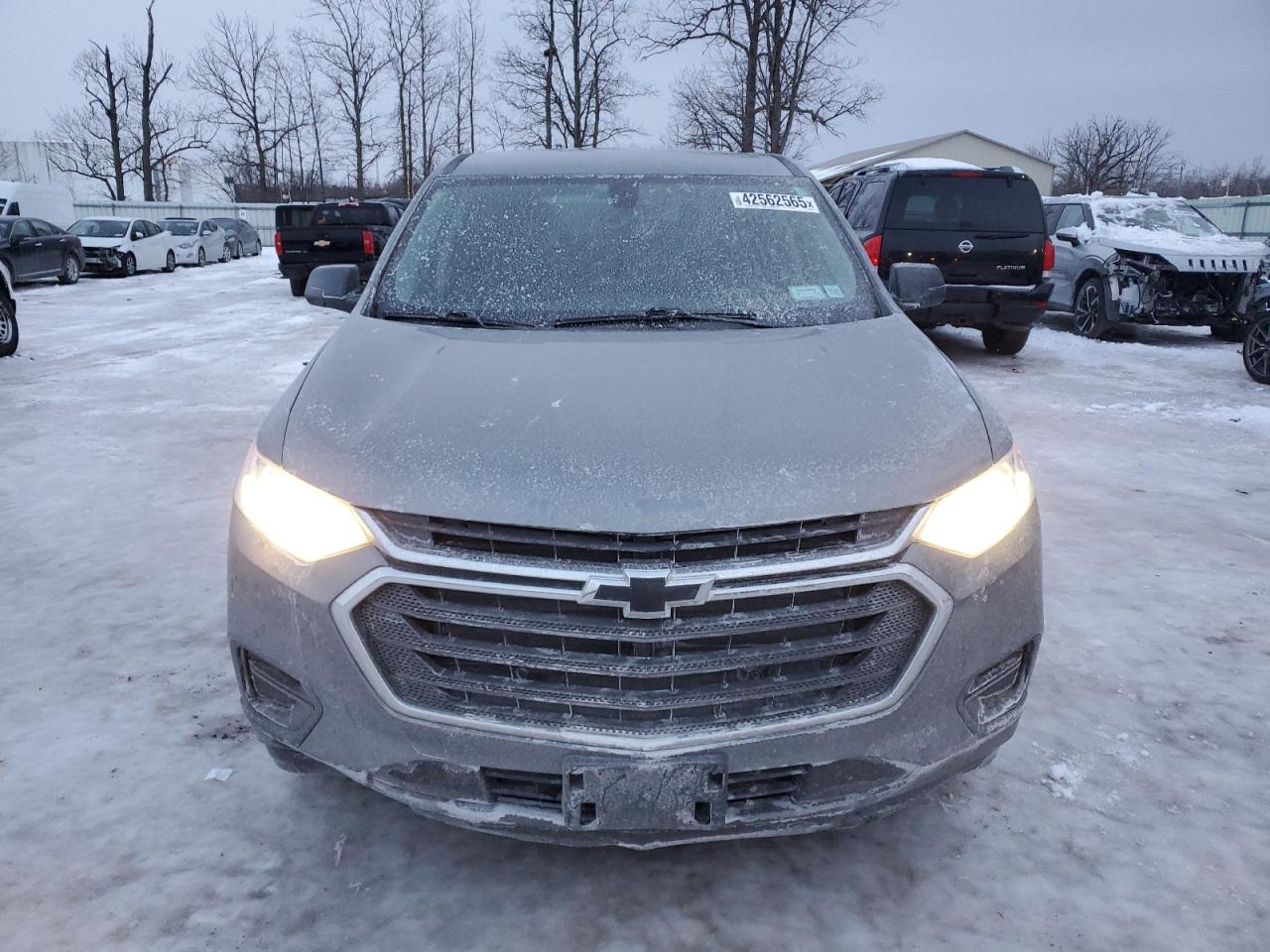 2019 Chevrolet Traverse VIN 1GNEVFKW9KJ108309 Copart auction photo, rear end damage thumbnail 5