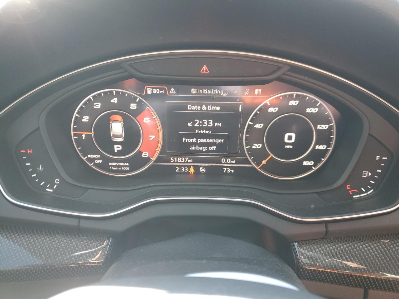 2020 Audi SQ5 VIN WA1B4AFY1L2073378 Copart auction photo, front end / minor dent/scratches damage thumbnail 9
