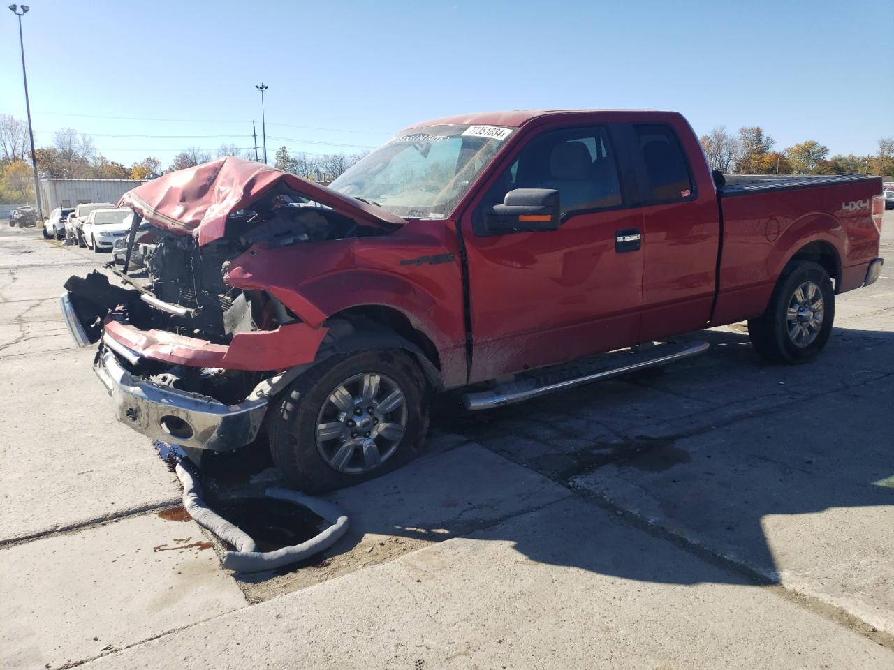 2011 Ford F-150 VIN 1FTFX1EF3BFA50027