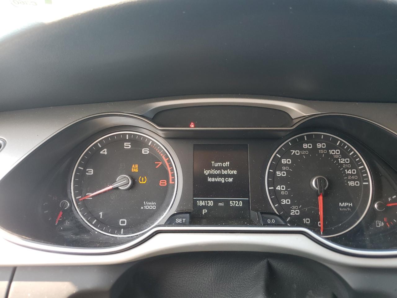 2015 Audi A4 VIN WAUFFAFL1FN033159 Copart auction photo, front end damage thumbnail 9