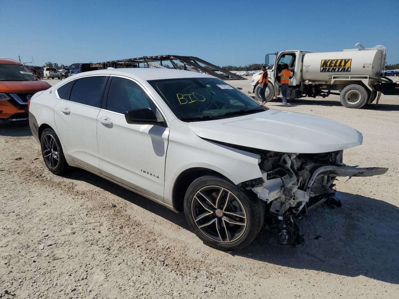 2016 Chevrolet Impala VIN 2G11Z5SA1G9207194 Copart auction photo, biohazard/chemical / front end damage thumbnail 4