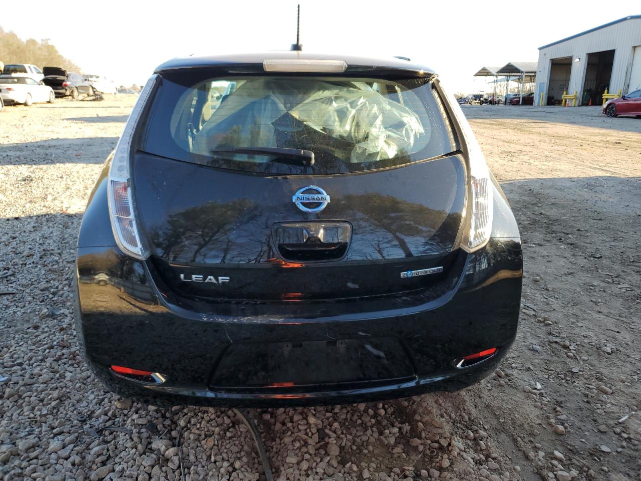 2015 Nissan Leaf VIN 1N4AZ0CPXFC332849 Copart auction photo, front end damage thumbnail 6