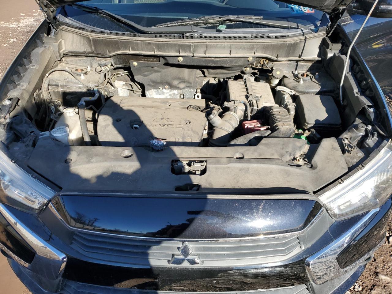 2016 Mitsubishi Outlander VIN JA4AP3AU7GZ025609 Copart auction photo, rear end damage thumbnail 12