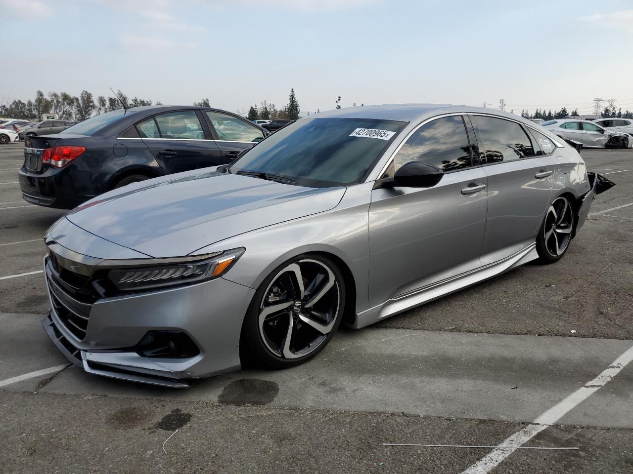 2022 Honda Accord VIN 1HGCV3F25NA022801