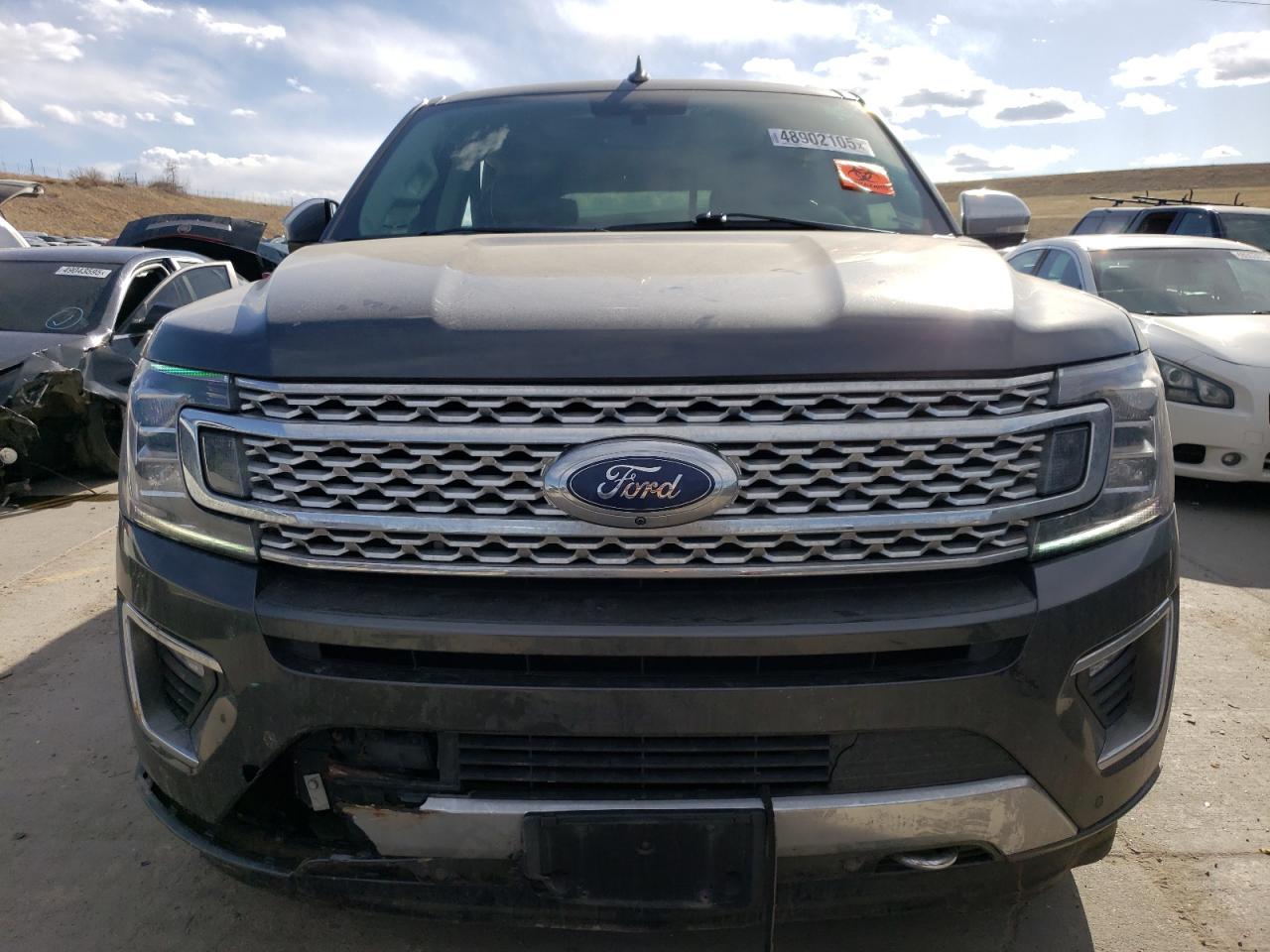 2021 Ford Expedition VIN 1FMJK1MT1MEA70586 Copart auction photo, rear end / side damage thumbnail 5