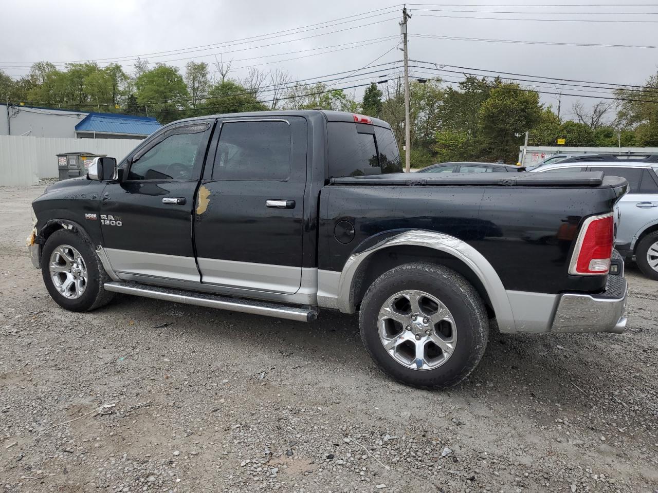 2014 RAM 1500 VIN 1C6RR7NTXES198906 Copart auction photo, burn damage thumbnail 2