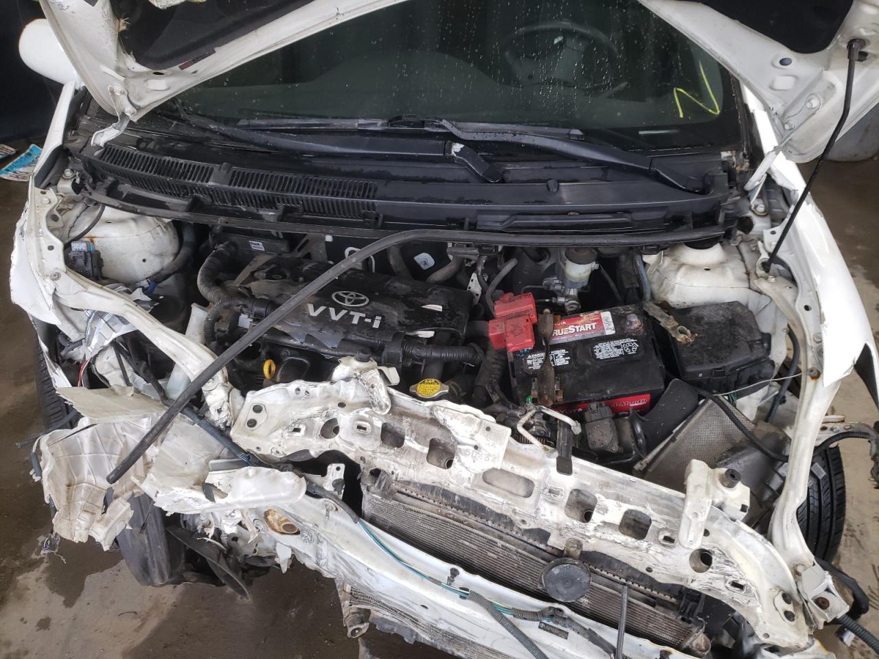 2008 Toyota Yaris VIN JTDBT923881232265 Copart auction photo, front end damage thumbnail 11