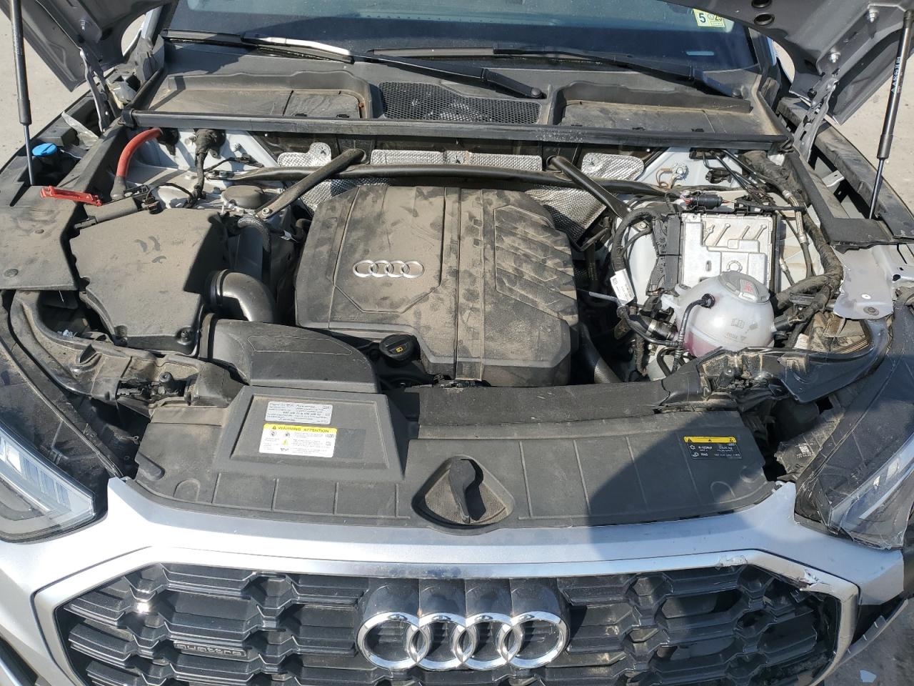 2023 Audi Q5 VIN WA1GAAFY3P2098710 Copart auction photo, front end damage thumbnail 12