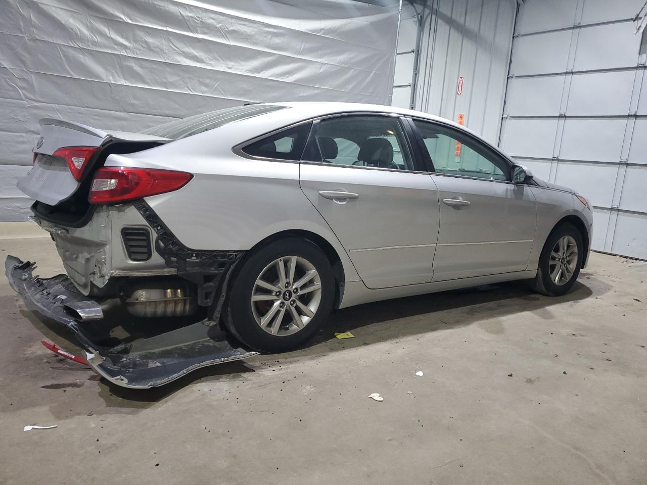 2017 Hyundai Sonata VIN 5NPE24AF3HH590025 Copart auction photo, rear end / side damage thumbnail 3