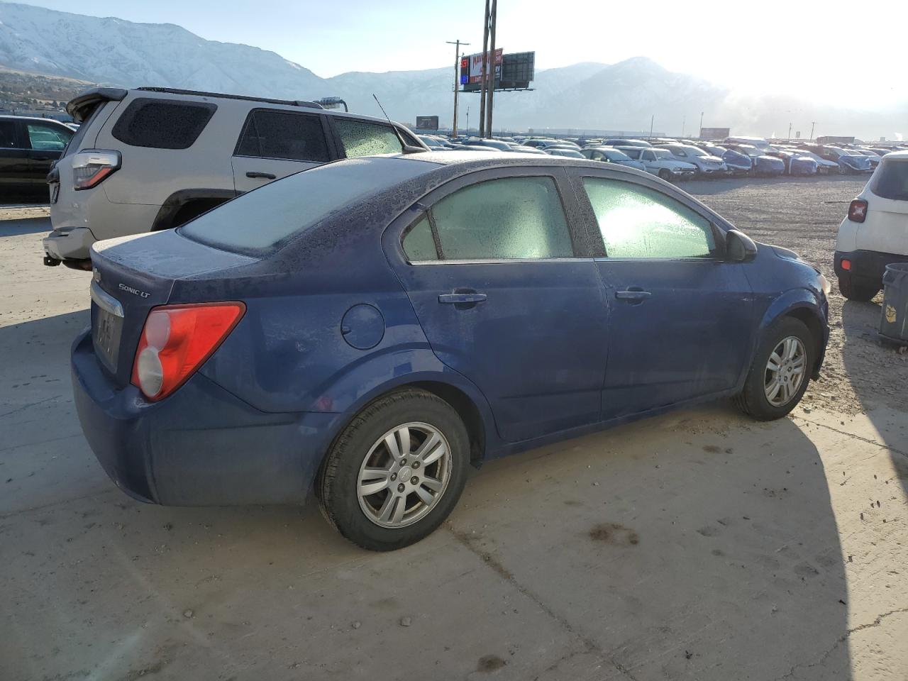 2014 Chevrolet Sonic VIN 1G1JC5SH6E4227150 Copart auction photo, front end damage thumbnail 3