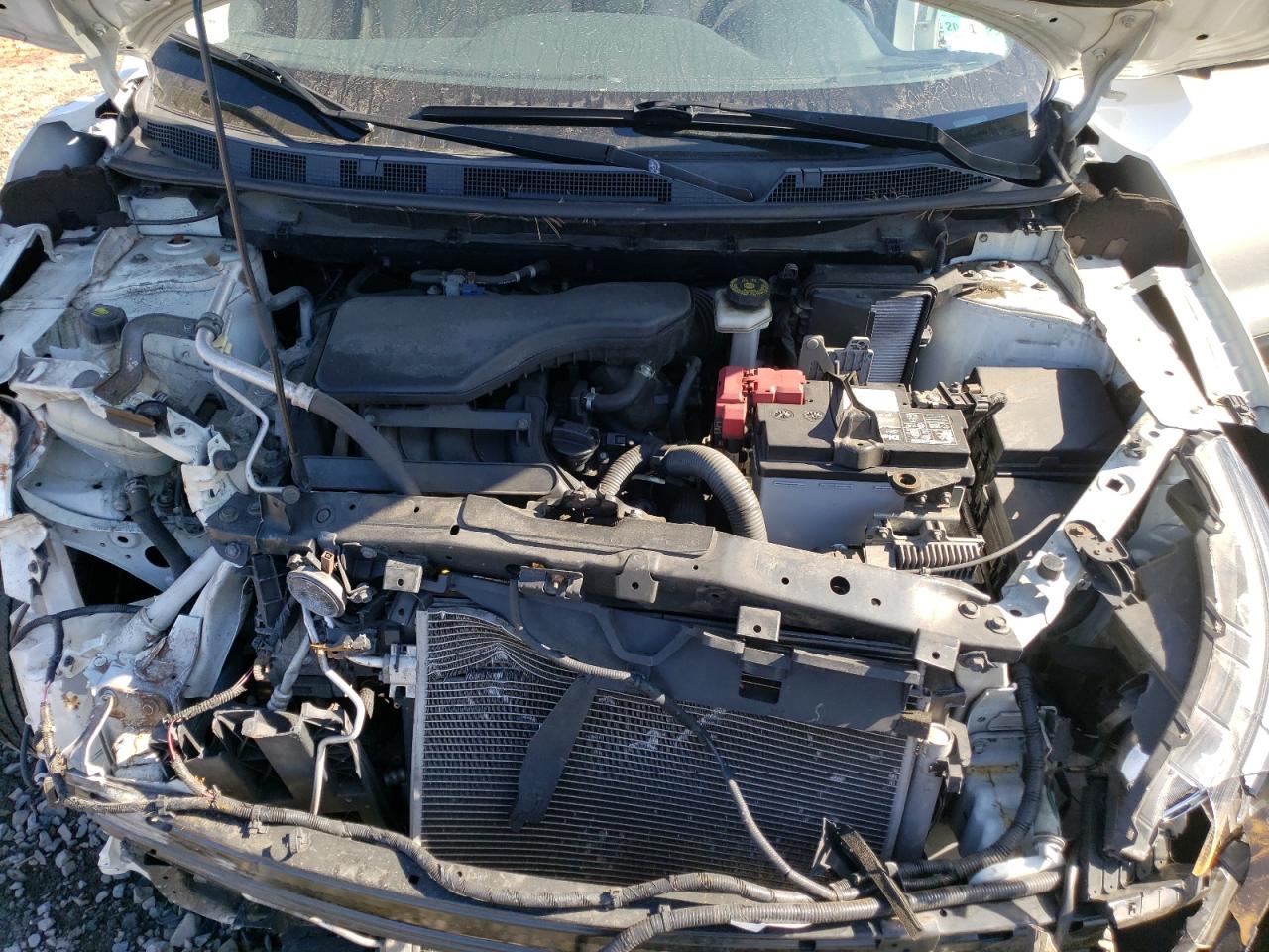 2018 Nissan Rogue VIN JN1BJ1CP0JW107359 Copart auction photo, front end / side damage thumbnail 12