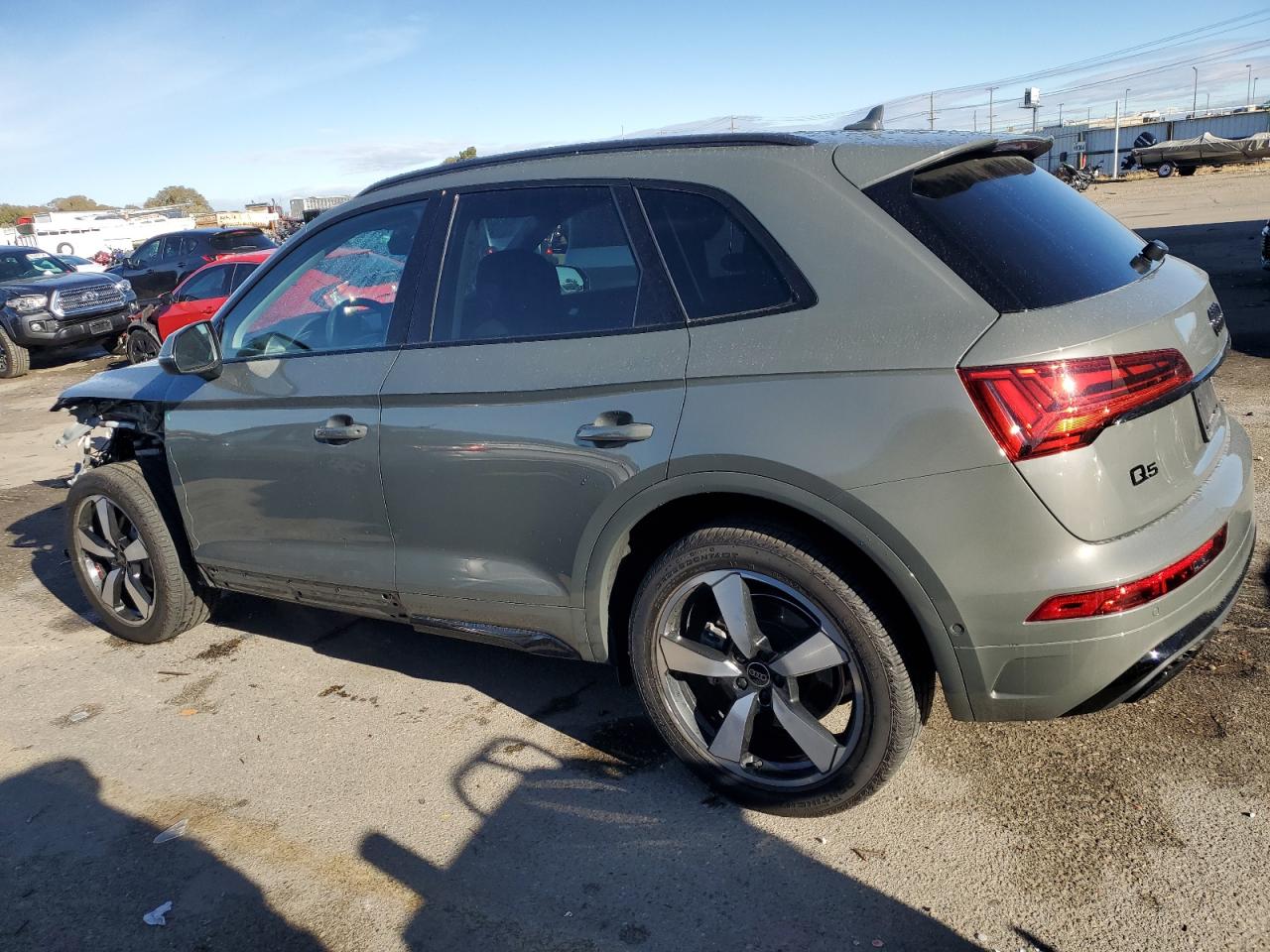 2023 Audi Q5 VIN WA1FAAFY0P2141069 Copart auction photo, front end damage thumbnail 2