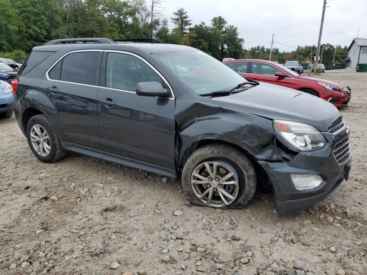 2017 Chevrolet Equinox VIN 2GNFLFEKXH6267199 Copart auction photo, front end / side damage thumbnail 4