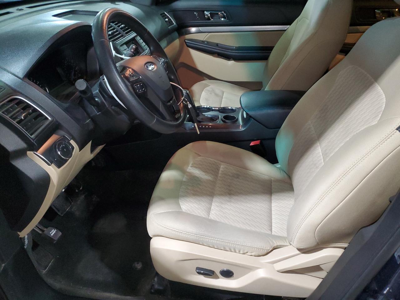 2017 Ford Explorer VIN 1FM5K7BH9HGA78593 Copart auction photo, front end damage thumbnail 7