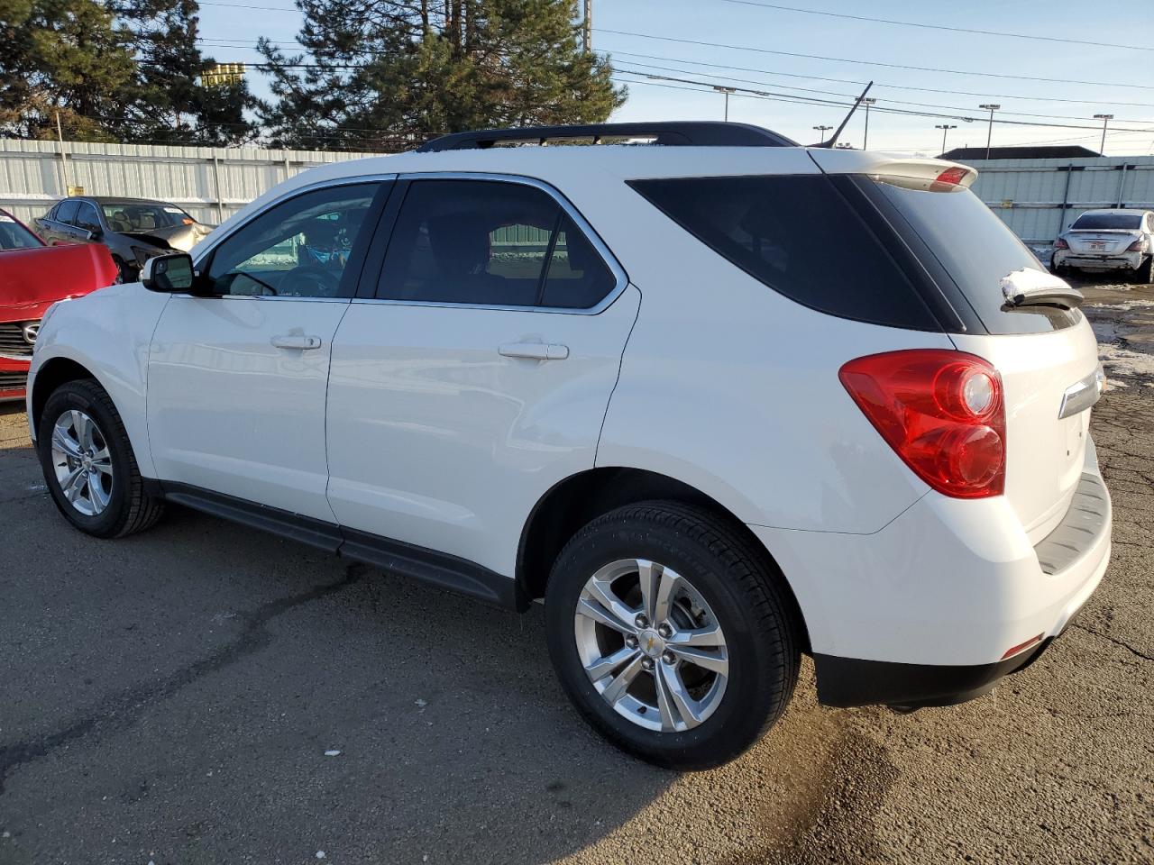 2014 Chevrolet Equinox VIN 1GNALBEK3EZ113985 Copart auction photo, side / front end damage thumbnail 2
