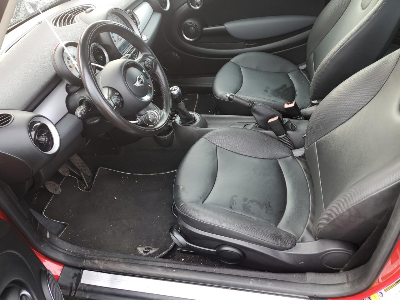 2011 MINI Cooper VIN WMWZF3C57BTX82097 Copart auction photo, mechanical damage thumbnail 7