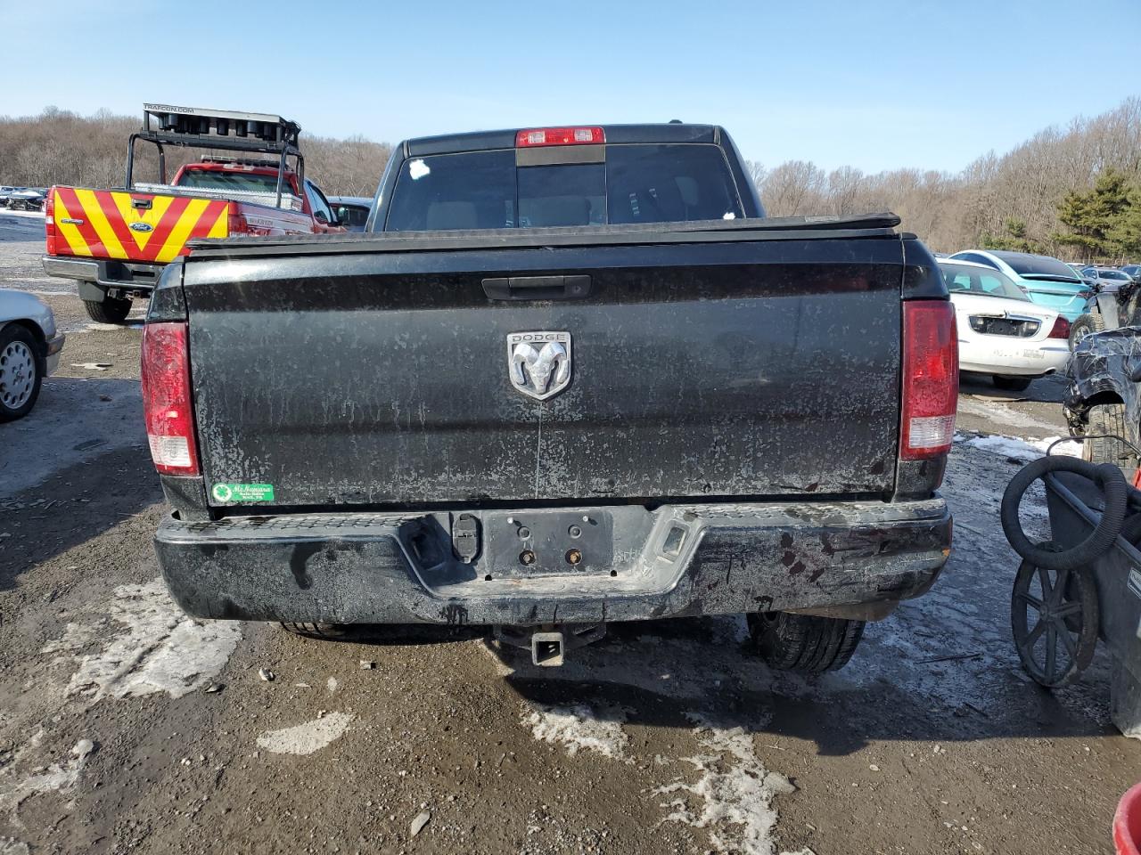 2009 Dodge RAM VIN 1D3HV13T29S721302 Copart auction photo, front end / side damage thumbnail 6