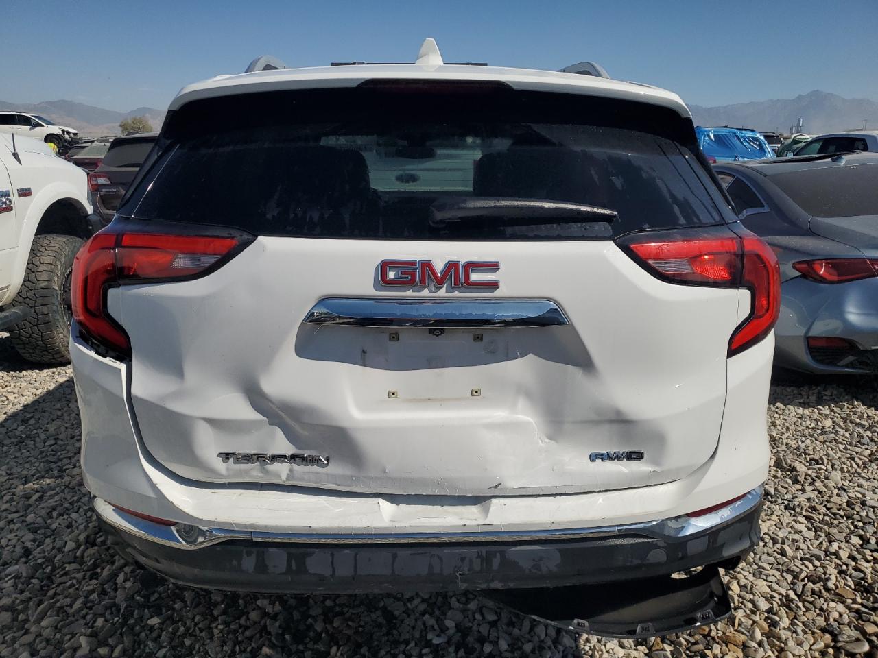 2020 GMC Terrain VIN 3GKALVEV3LL234139 Copart auction photo, front end / rear end damage thumbnail 6