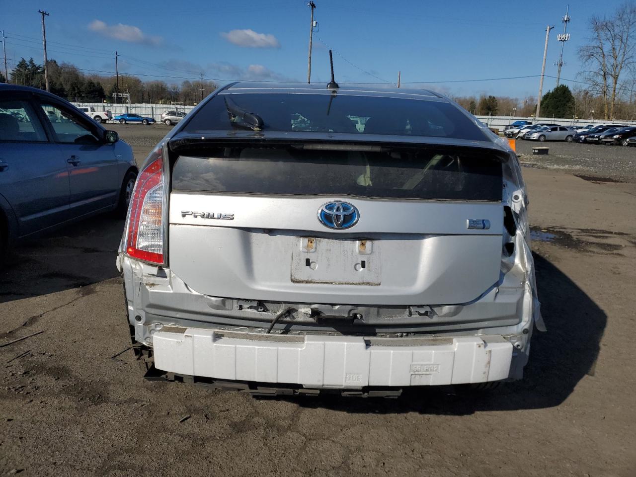 2015 Toyota Prius VIN JTDKN3DU1F0426202 Copart auction photo, rear end damage thumbnail 6