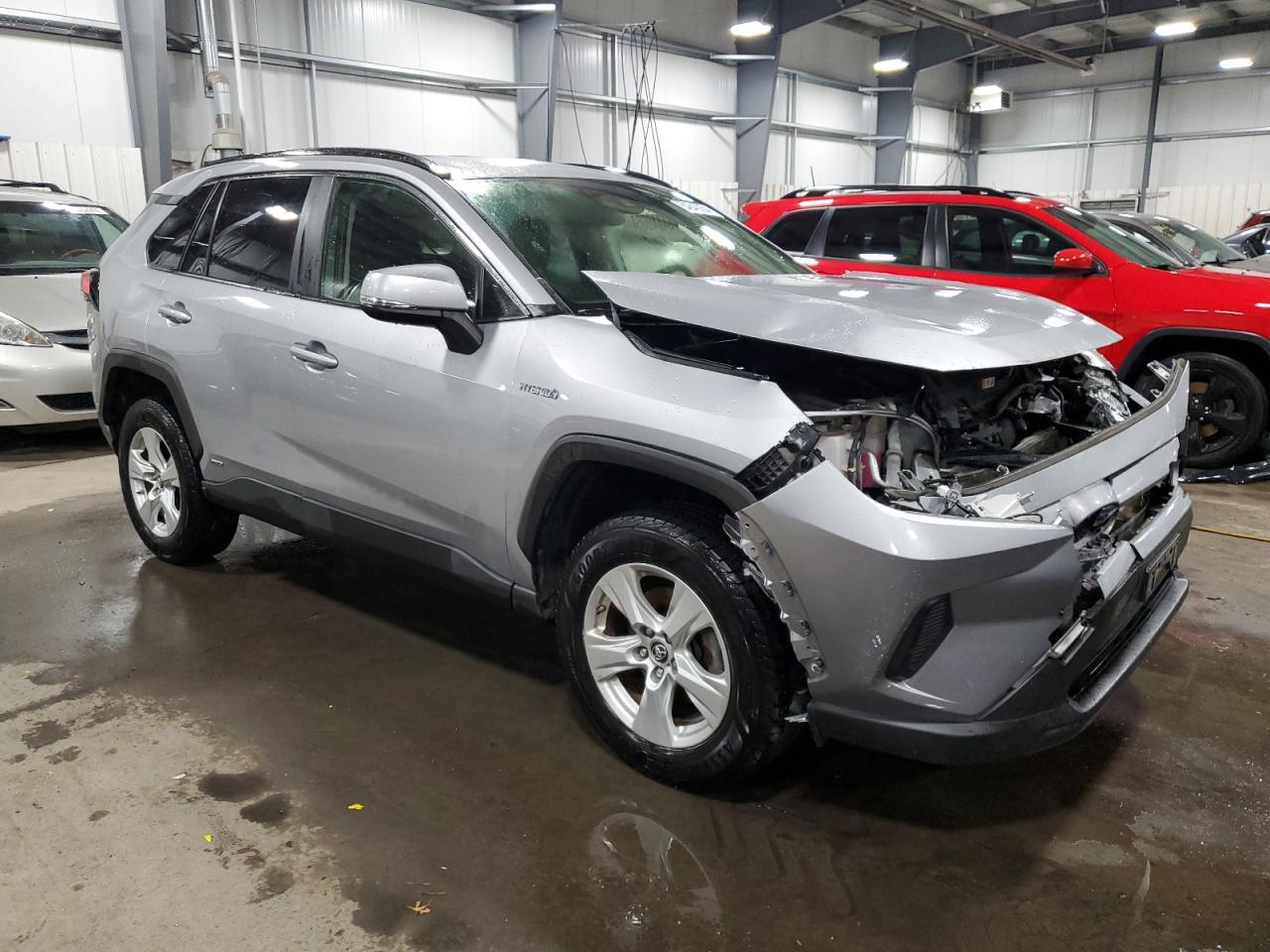 2019 Toyota RAV 4 VIN JTMMWRFVXKD502890 Copart auction photo, front end damage thumbnail 4