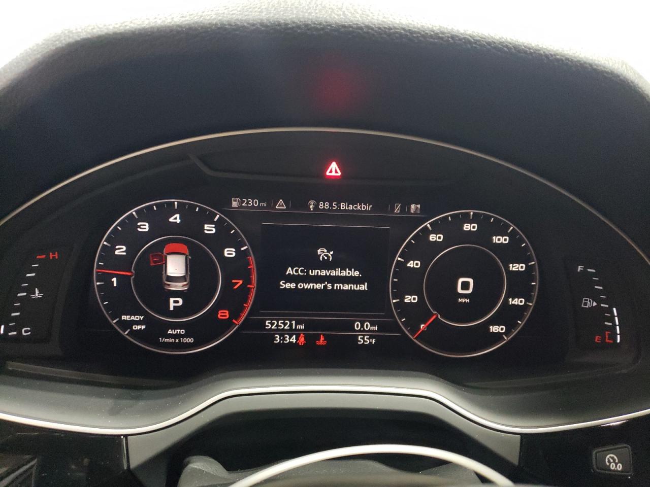 2018 Audi Q7 VIN WA1VAAF70JD030780 Copart auction photo, front end damage thumbnail 9