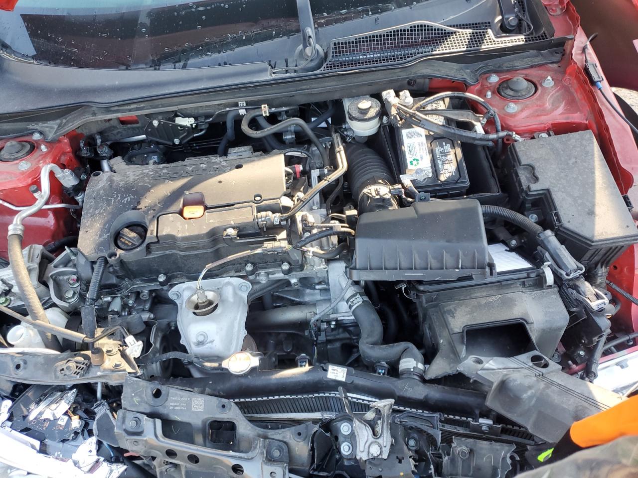 2022 Honda Civic VIN 2HGFE2F59NH535035 Copart auction photo, front end damage thumbnail 11
